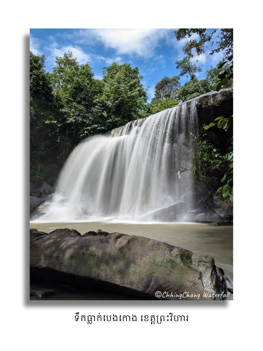 ChhingChangKH's tweet photo. Beng Koang Waterfall in Preah Vihear, Cambodia 🇰🇭 https://t.co/qmsvPsmfR8