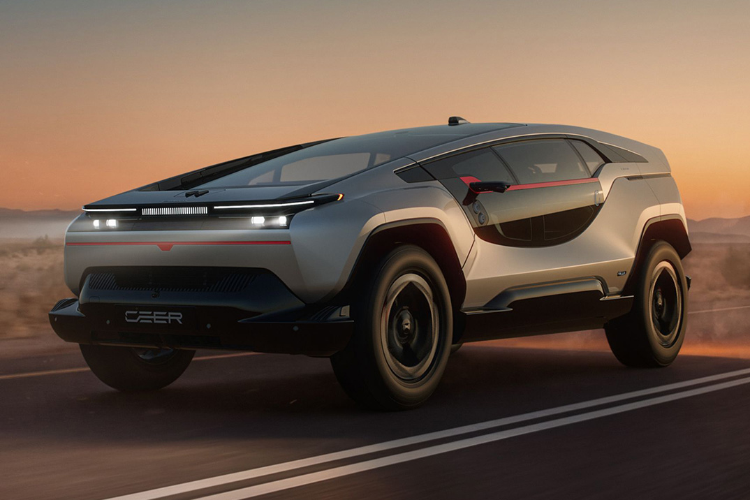 HiConsumption's tweet photo. Saudi Arabia’s First Car Is an 850-HP Gullwinged SUV With Rimac and McLaren DNA
https://t.co/vZBcQyBh4A https://t.co/Ob7EePyrDS