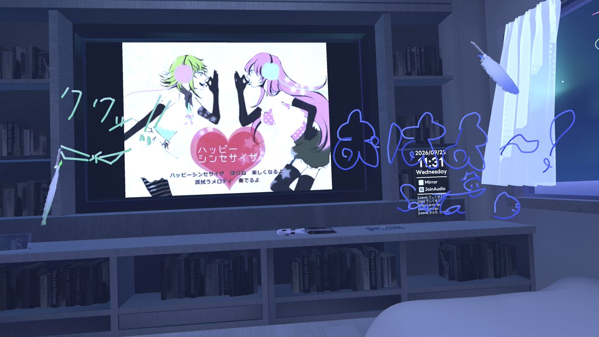 mugi_VR's tweet photo. おはよー
書き置きありがと！ https://t.co/wc5Z9iAvEH