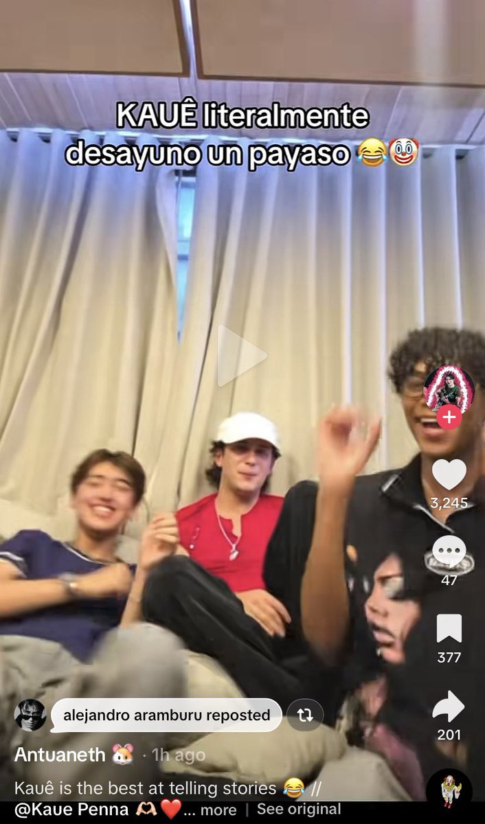 alewidiary's tweet photo. [santos bravos]
bye alejandro’s tiktok reposts being all about kauê😭💕 man ale was dying of laughter cause of kauê; love this sm☺️ https://t.co/lWHLuvO8Cv
