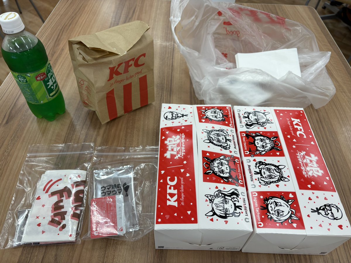 z27ag_cba's tweet photo. ウマ娘、再び。(KFC) https://t.co/eQzeskjkim