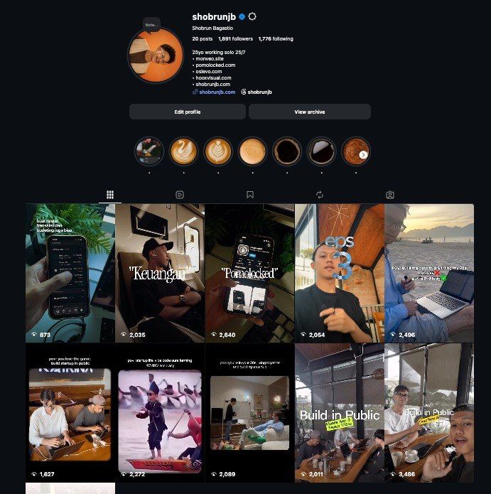 shobrunjb's tweet photo. finally getting active on instagram too.
mostly sharing my journey building apps and things i learn along the way.
let’s connect :) https://t.co/ortdmVwQ1L