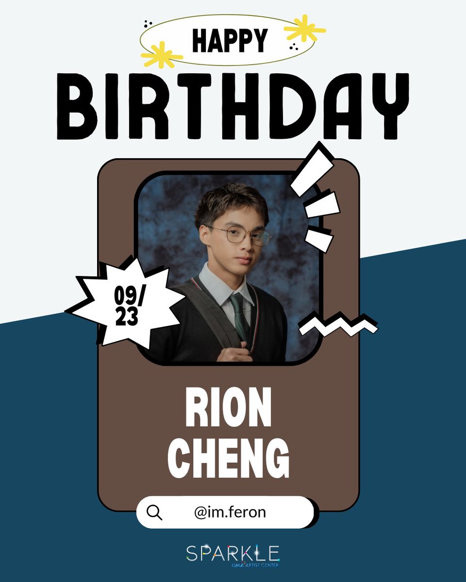 Sparkle_GMA's tweet photo. Happy Birthday, Rion Cheng! πβ¨ Wishing you a year filled with exciting opportunities, beautiful memories, and more reasons to sparkle!
#RionCheng https://t.co/ioMcKEVx0S
