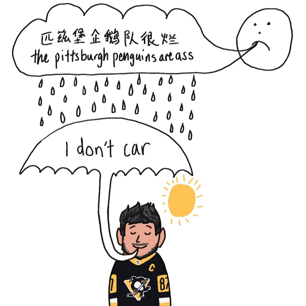 PHORMULA0NE's tweet photo. im a pittsburgh penguins fan and this is my vent art https://t.co/82ZvMxYdgz