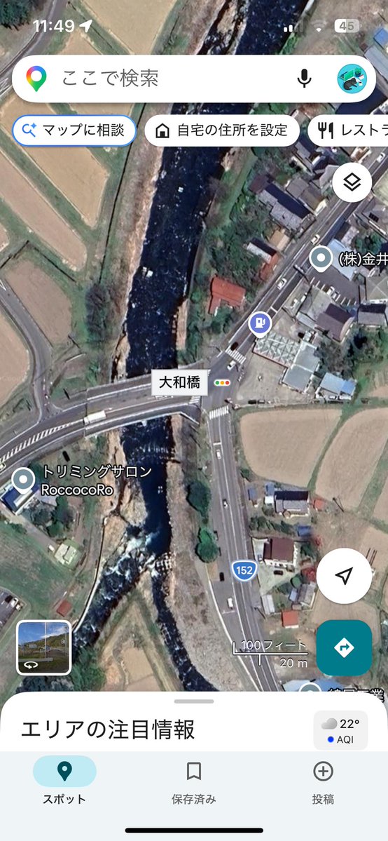 Neox_community's tweet photo. 昨日長門町の大和橋で工事してて2km動くのに40分くらいかかったけど旧道で行けば3分で通れるらしくてうける https://t.co/mLBRBQUOPv