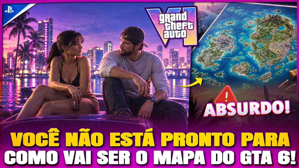 Noberto_Gamer's tweet photo. ⚠️VÍDEO NOVOOOOOO!

🚨CONTEÚDO MAPA GTA 6: Possíveis DOIS NOVOS ESTADOS vindo COMO DLC no FUTURO, Versão GOLD e Mais! 🔥🔥🔥

VEM VEEEER: https://t.co/6ipvzDpS7e

#GTA6 #GTA6Trailer3 #GTA6Map #GTA6News #GTA6Leaks #RockstarGames https://t.co/GSpAXlL9Mg