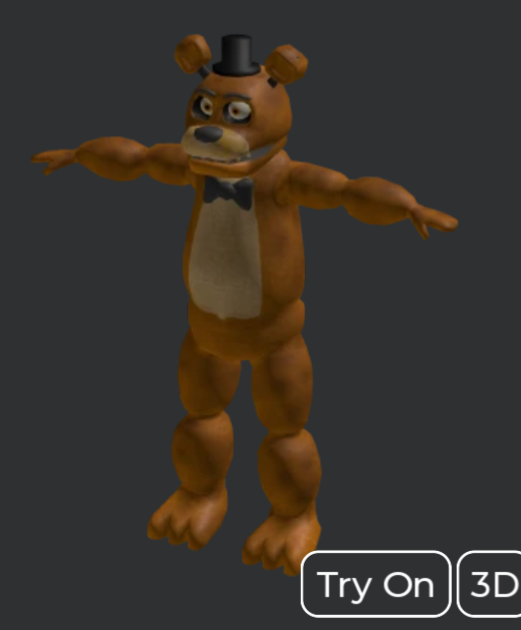 spider__exe's tweet photo. In awe of this freddy model i found https://t.co/h472KXdwwx