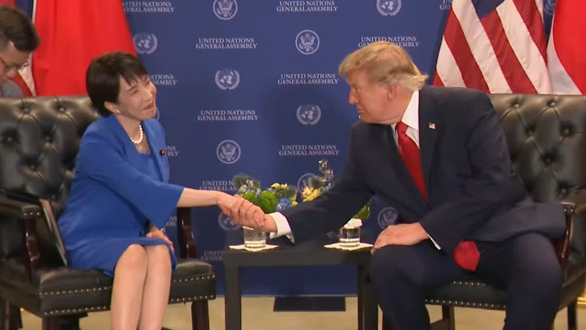SOWIETK's tweet photo. 今回の国連での高市外交、どう考えても大成功だろ

これは中国ロシア発狂案件だわ

国連総会での高市演説
「旧敵国条項は削除されるべき」

「常任理事国のロシアが他国を侵略し拒否権を行使する現状を変えるべき！安保理は改革するべき」
→これらに中露は反対してます

日米首脳会談
トランプに中国の問題を吹き込みました

トランプにICCについて率直に意見を述べました
→米中会談前にトラに日本の立場を吹き込む事は重要

日ウクライナ首脳会談
ゼレンスキーを前に「ウクライナ支援と対ロ制裁の継続」を言いました
→とにかくゼレンスキーと会談したという事実が大事、会わないと不信感が増大する所だった