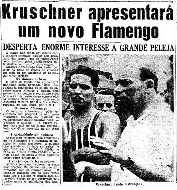 PrigozindoRJ's tweet photo. 📊 Dori Kürschner no Flamengo

Estatística

🇭🇺 Nacionalidade
Húngaro
🗓️ Período
1937–1938
🧑‍💼 Jogos como técnico
69
✅ Vitórias
39
🤝 Empates
11
❌ Derrotas
19
📈 Aproveitamento
61,8%
🏆 Títulos
1 — Taça da Paz (1937) https://t.co/5JVGmmDTw6