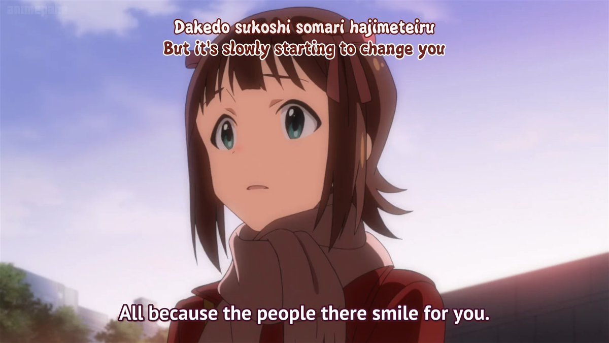 FLUORITEDREAM's tweet photo. El capítulo 24 de Idolm@ster https://t.co/XDqZogogEN