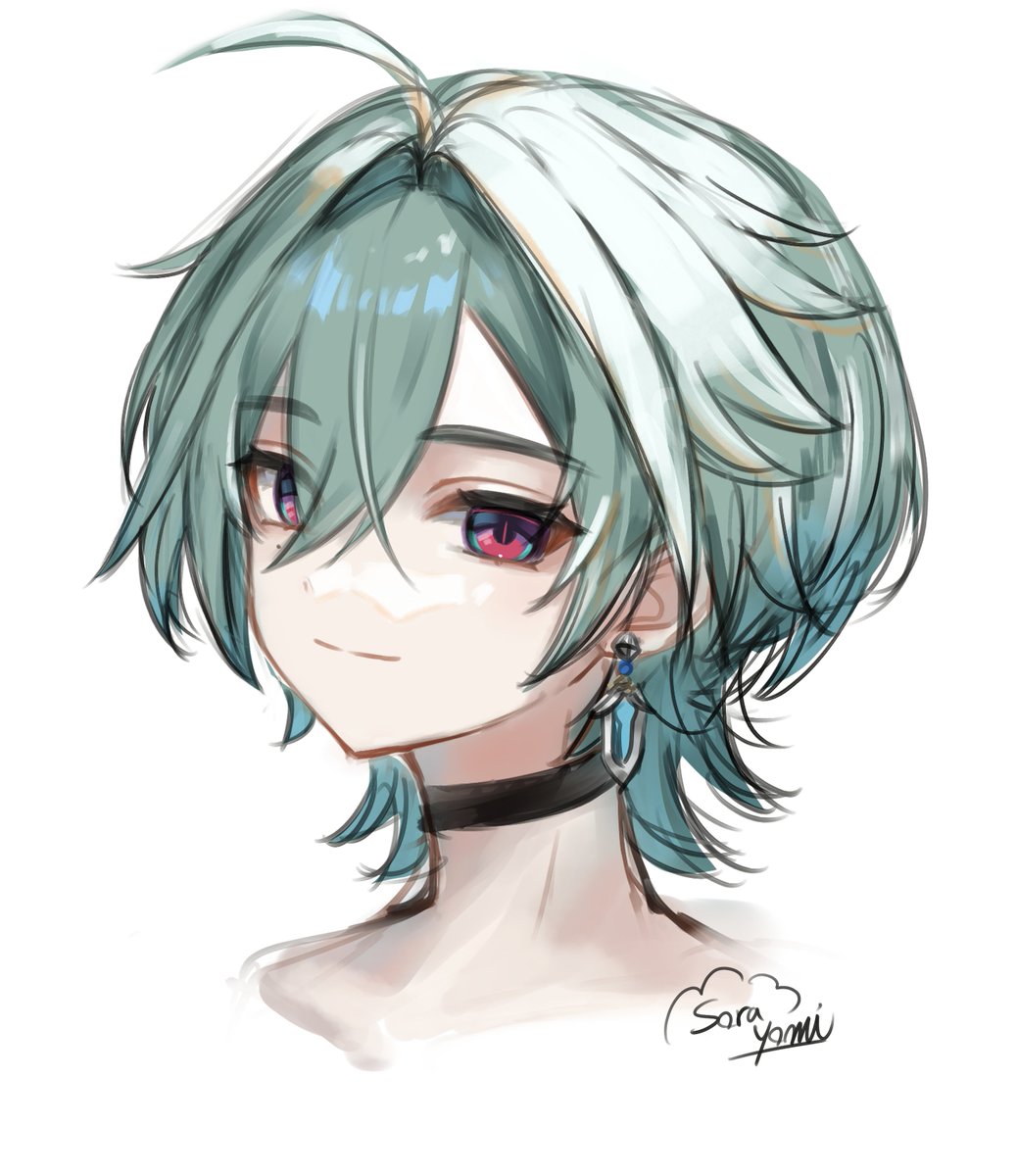 yo_mi07's tweet photo. らくがき兼顔面練習 https://t.co/zF9EIZR6KH