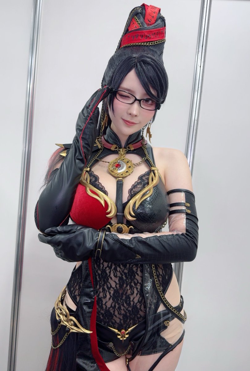 seika_ruru's tweet photo. Stellar Blade × BAYONETTA 
コラボ衣装「ブラックトレス」
Nintendo Switch 2『Stellar Blade コンプリートエディション』は11/6発売です✨ https://t.co/423qkqsou0
