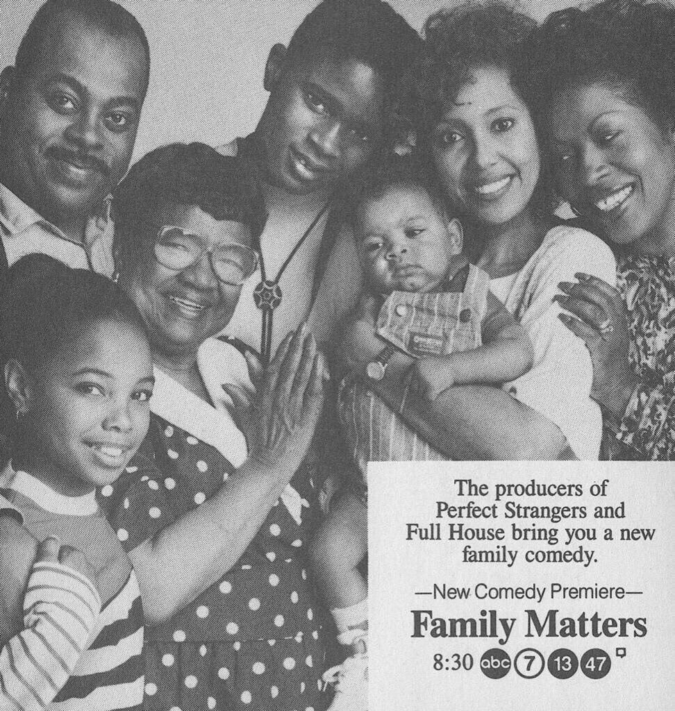 RetroNewsNow's tweet photo. 📺DEBUT: ‘Family Matters’ premiered 37 years ago, September 22, 1989, on ABC https://t.co/KvGCw7U5fv