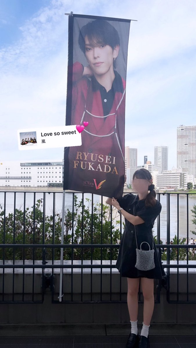 idoryuseno1's tweet photo. #ACEesArenaTour2026V in 有明 🗼💕 https://t.co/lJ8IxdI0p5