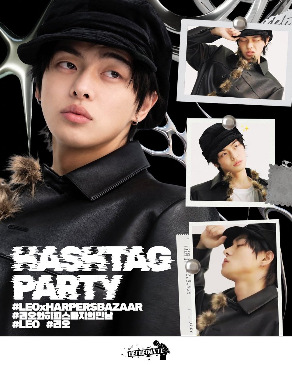 LEELEOINTL's tweet photo. 📢 HASHTAG PARTY

LEOZ & ALLYZ!

Let's show our love and support for Leo's feature in Harper's Bazaar Korea! 💙✨

Join us and celebrate this special moment by using the hashtags below:

LEO CHARMS FOR HARPERS BAZAAR
#LEOxHARPERSBAZAAR
#리오와하퍼스바자의만남
#LEO #리오

Let's make some noise and show everyone how proud we are!