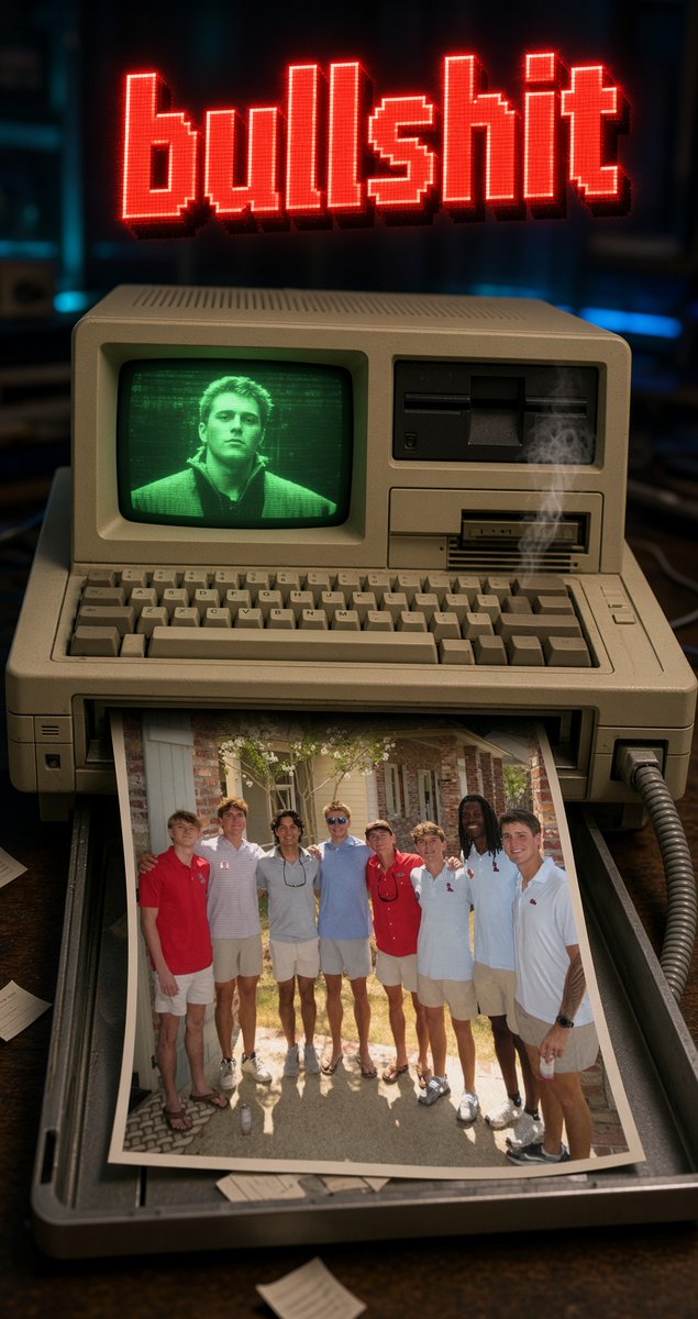 SchmittyJenkins's tweet photo. King Roy, I happened upon your post and I ran it through my image contrast bullshit-diagnosticator. Based on it's cutting edge image processing computational power....these images appear to be two completely separate groups of individuals.  
I am sure you are relieved as I was to know this.  

This service was of course free, as delivering the truth should always come at no cost. I am sure there's no need to explain that to a man of royalty such as yourself though.  If your dreams are in the stars fight for them! Good!  

Case# 2258974686.00017