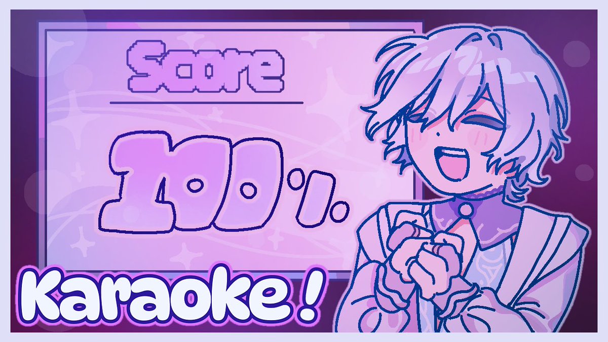 Sokyonba's tweet photo. Excited for Nemui's first karaoke stream!! I tried making a thumbnail for this special occasion 🩵🩵 #Evershots #Canversea https://t.co/KxA58XCW1w