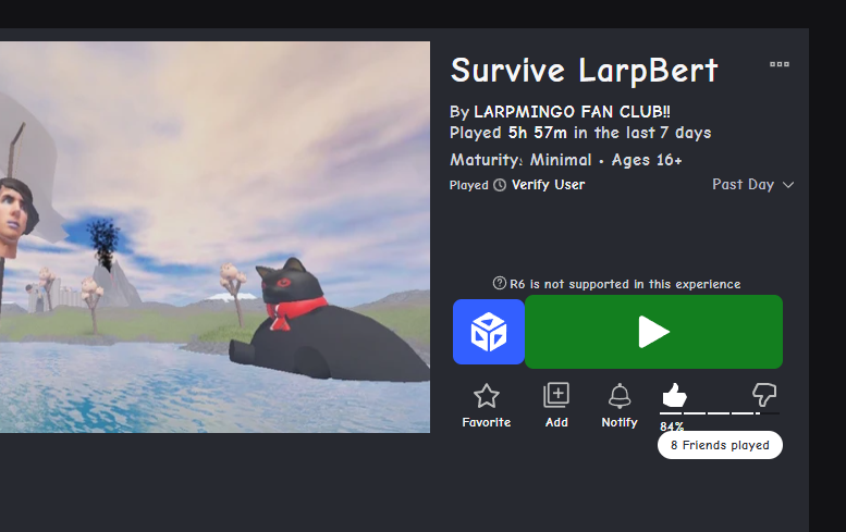 LarpDailyYT's tweet photo. So I was on Roblox and I noticed green play button? Is Roblox bringing back the green UI Because I refreshed and it was still there. #roblox #updates https://t.co/3ImpqEzzRR