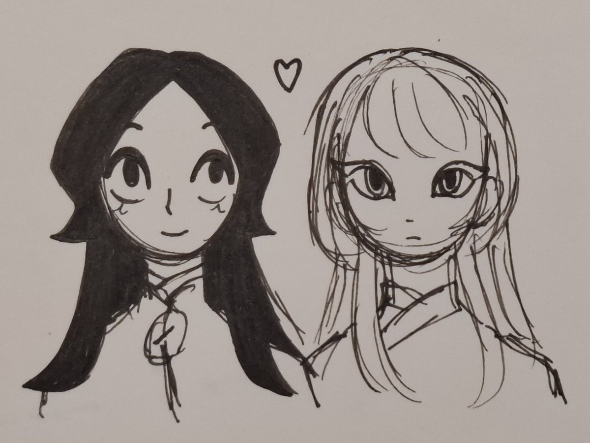 alephsmoocher's tweet photo. The more I draw Temujin, the more he slowly evolves into a woman. Or maybe it's just me. Damn.

Anyway Temujin and Borte yuri- #jaadugar https://t.co/MrEwK5Ewik