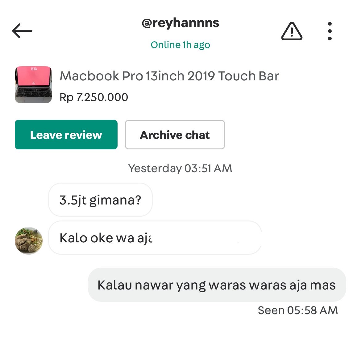 sagitakseriusss's tweet photo. @bardanslm Same energy. Minimal sebelum beli laptop beli dulu otaknya buat mikir 😭😭😭 https://t.co/WvF4OqZAie