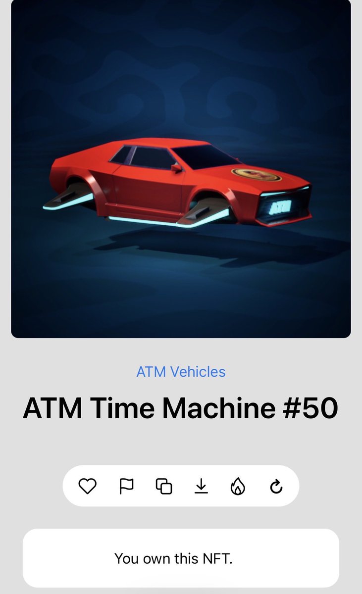 tokenpunks's tweet photo. I couldn’t help myself. I had to get my hands on this for the @xSPECTAR @ATM_xrpl ATM Time machine #50 Picture me rolling! Tokenpunks https://t.co/WXLofiKqL8