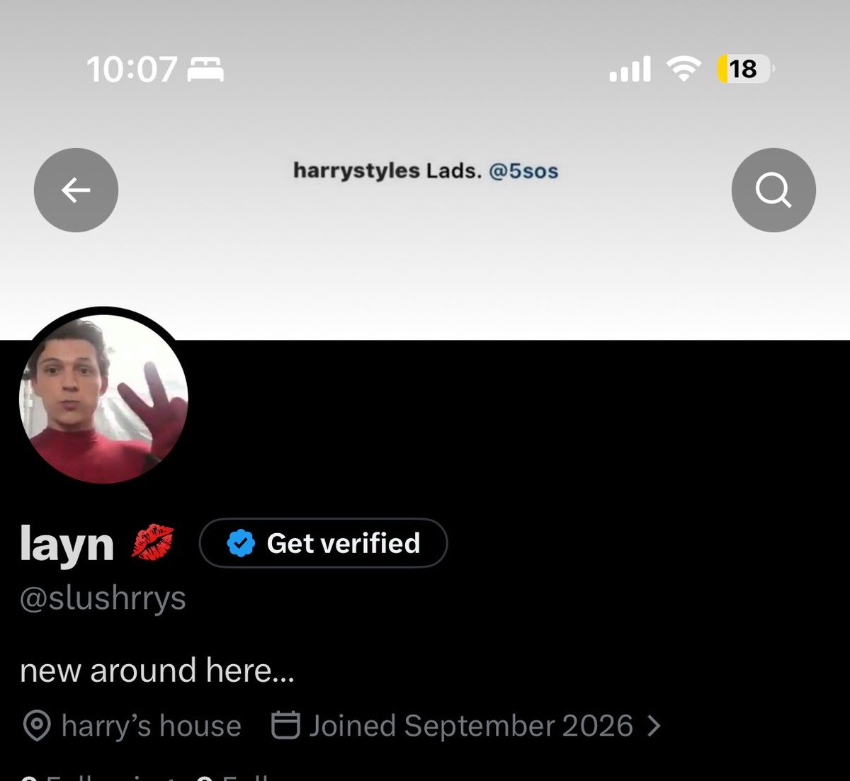 paladinrrys's tweet photo. harries follow my new account pls if u love me https://t.co/zlO7Ksk7at