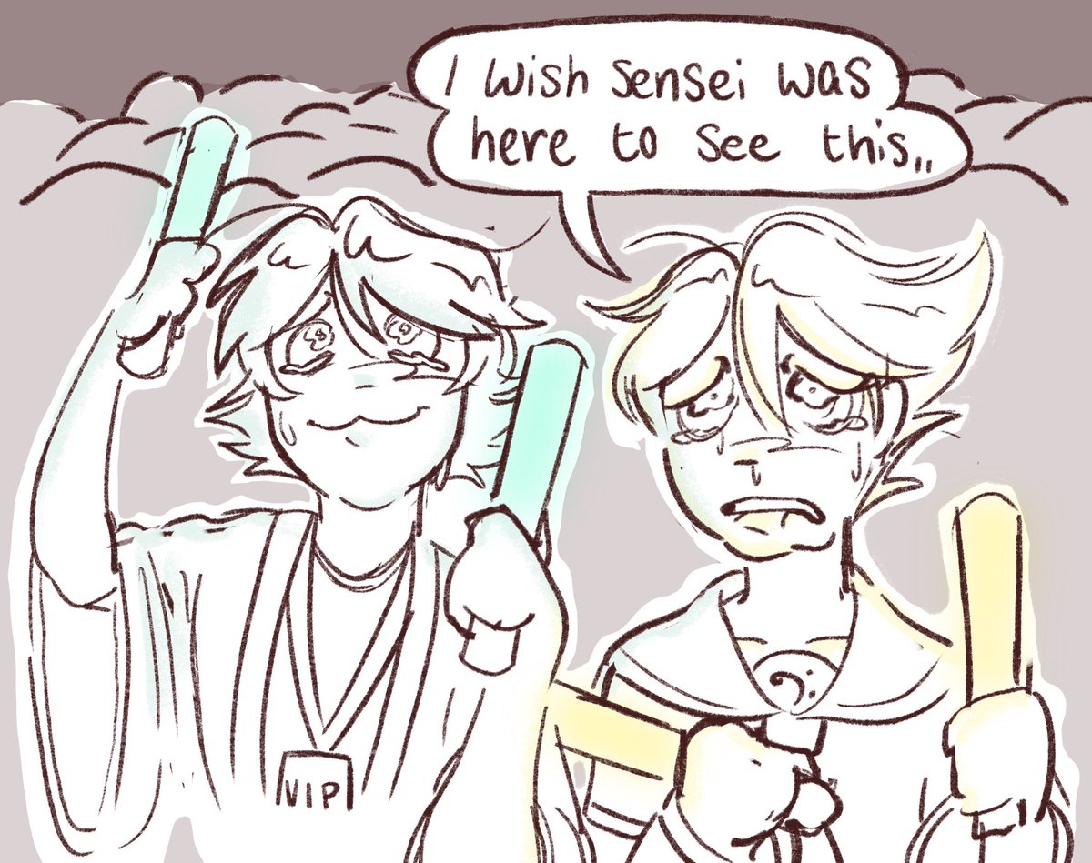 kinnbinn's tweet photo. yosuke is secretly a huge fan of vocaloid but he’s really embarrassed about it so he asks teddie to come to miku expo with him. he knows teddie would be down for literally anything if it means he gets to hangout with his brother .. https://t.co/anYznZRdol