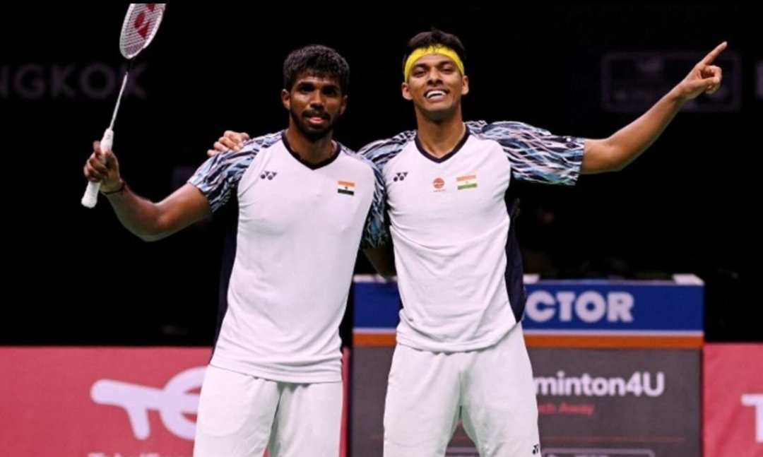 Imaloksharma77's tweet photo. It's not just a Semi-Final, it's a Final before Final.

World No.1 vs World No.1

SatChi 🇮🇳 vs Liang/Wang 🇨🇳

If we win this, we win the tie.

11:30 AM - Be there.

#AsianGames2026 #SatChi https://t.co/tocsTG3QVQ