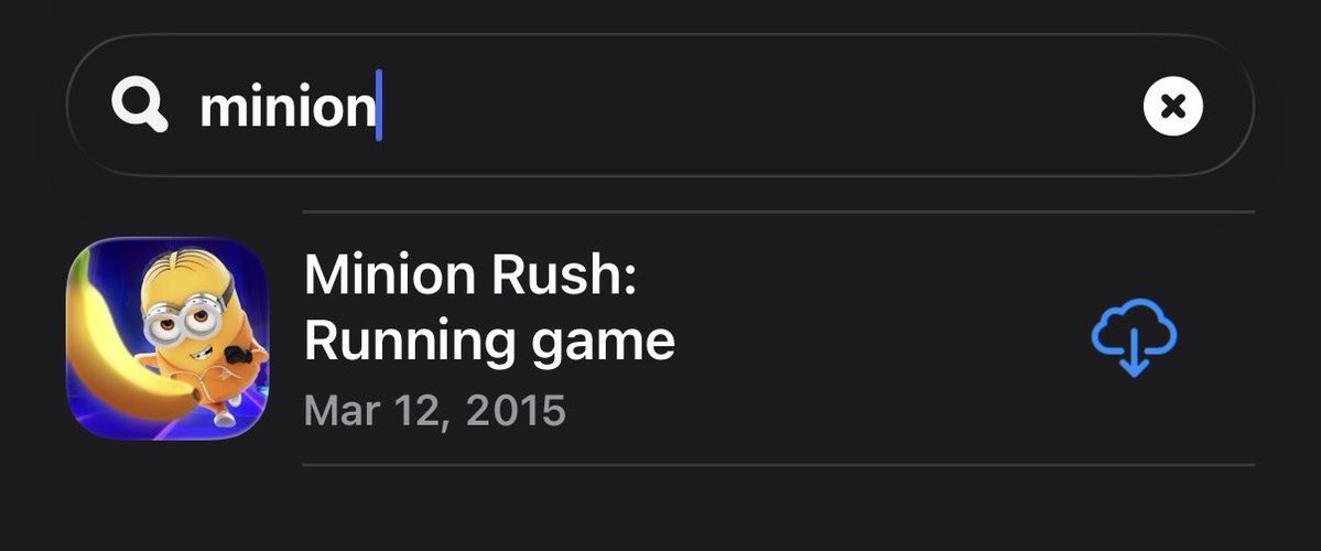 iStarDuo's tweet photo. it’s like losing a Daughter #MinionRush https://t.co/N0HXr0cScO