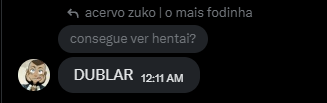 acervopavi's tweet photo. Sokka admite dublar hentai! https://t.co/tYk5ZW6nDp