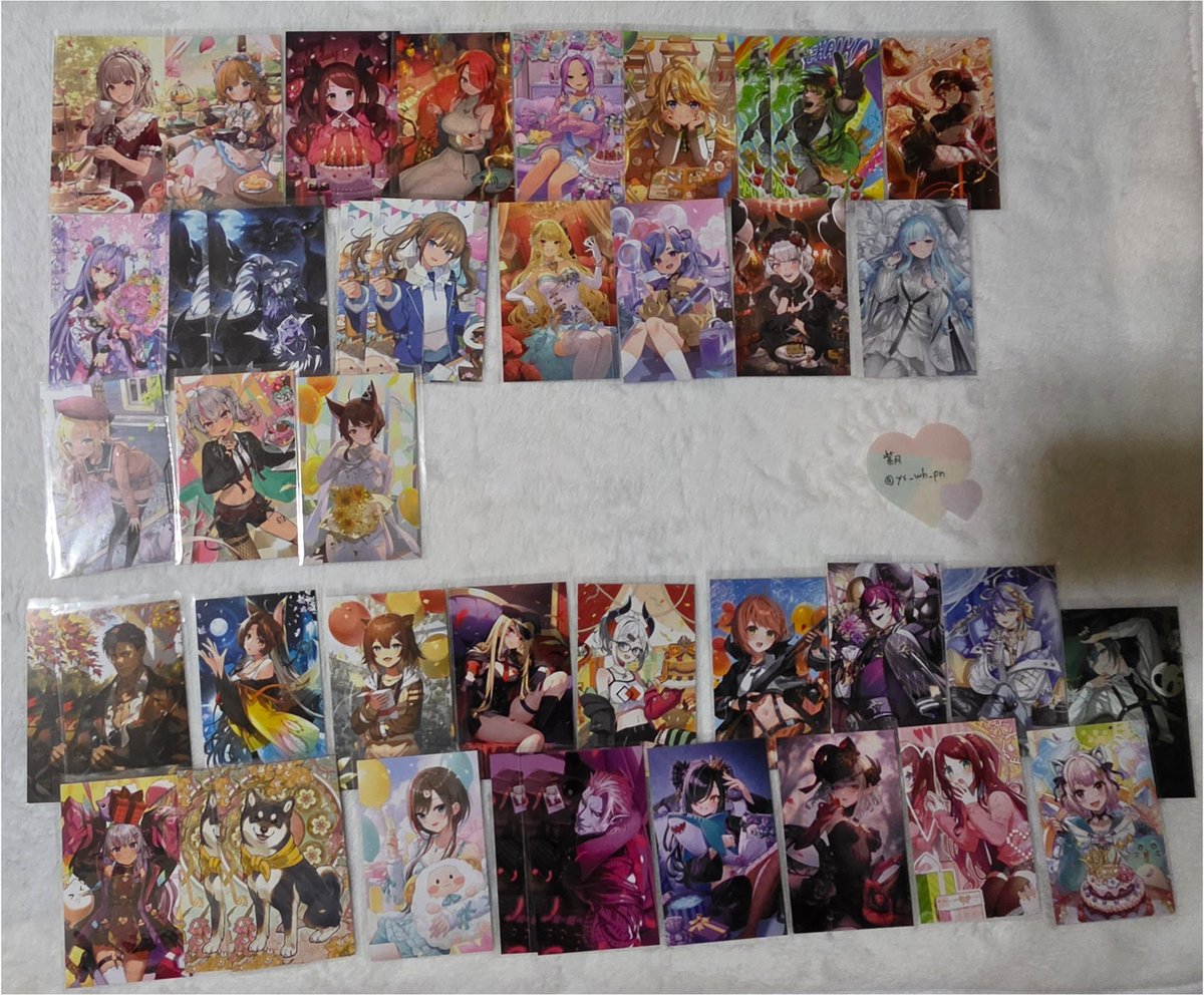 ys_wh_pn's tweet photo. 【交換】にじさんじ 
ノスタルジアコレクション2026 2025
ランダムコレクションカード

譲)画像1〜4

求)画像5
条件は画像6ご確認ください。 https://t.co/fYOaTsdpkE