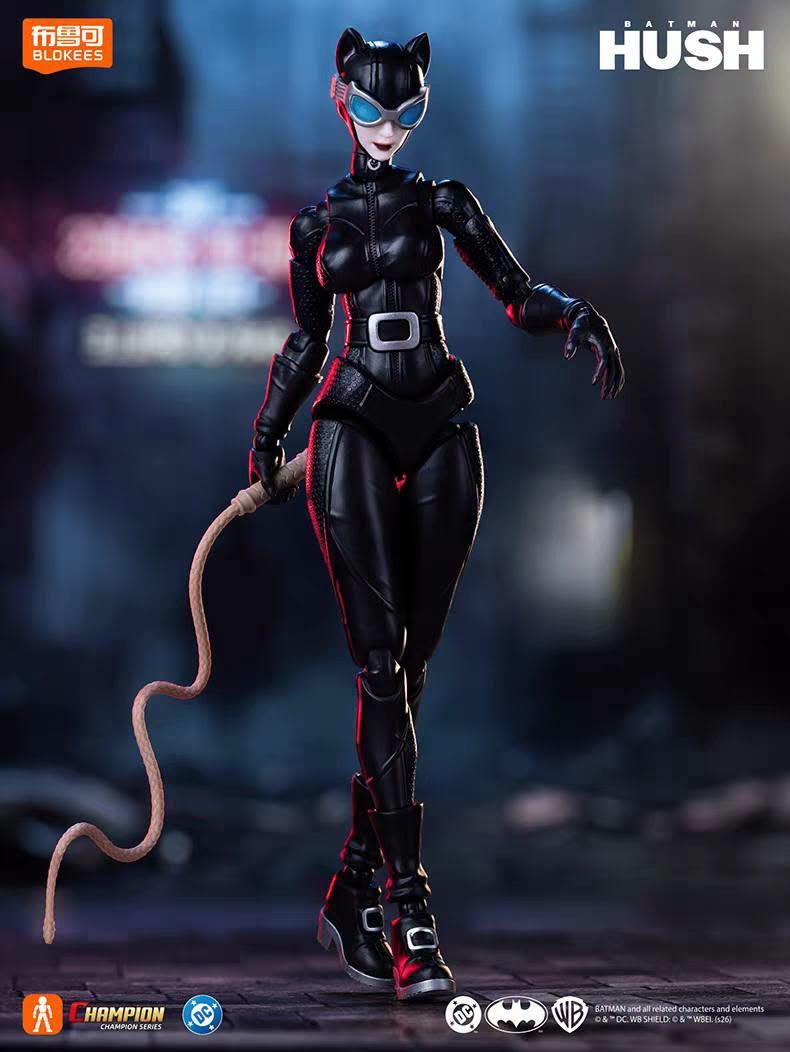 preterniadotcom's tweet photo. Blokees DC Comics Batman: Hush Batman &amp; Catwoman Champion Class Model Kits, coming soon. https://t.co/OtAWEt2jCb
