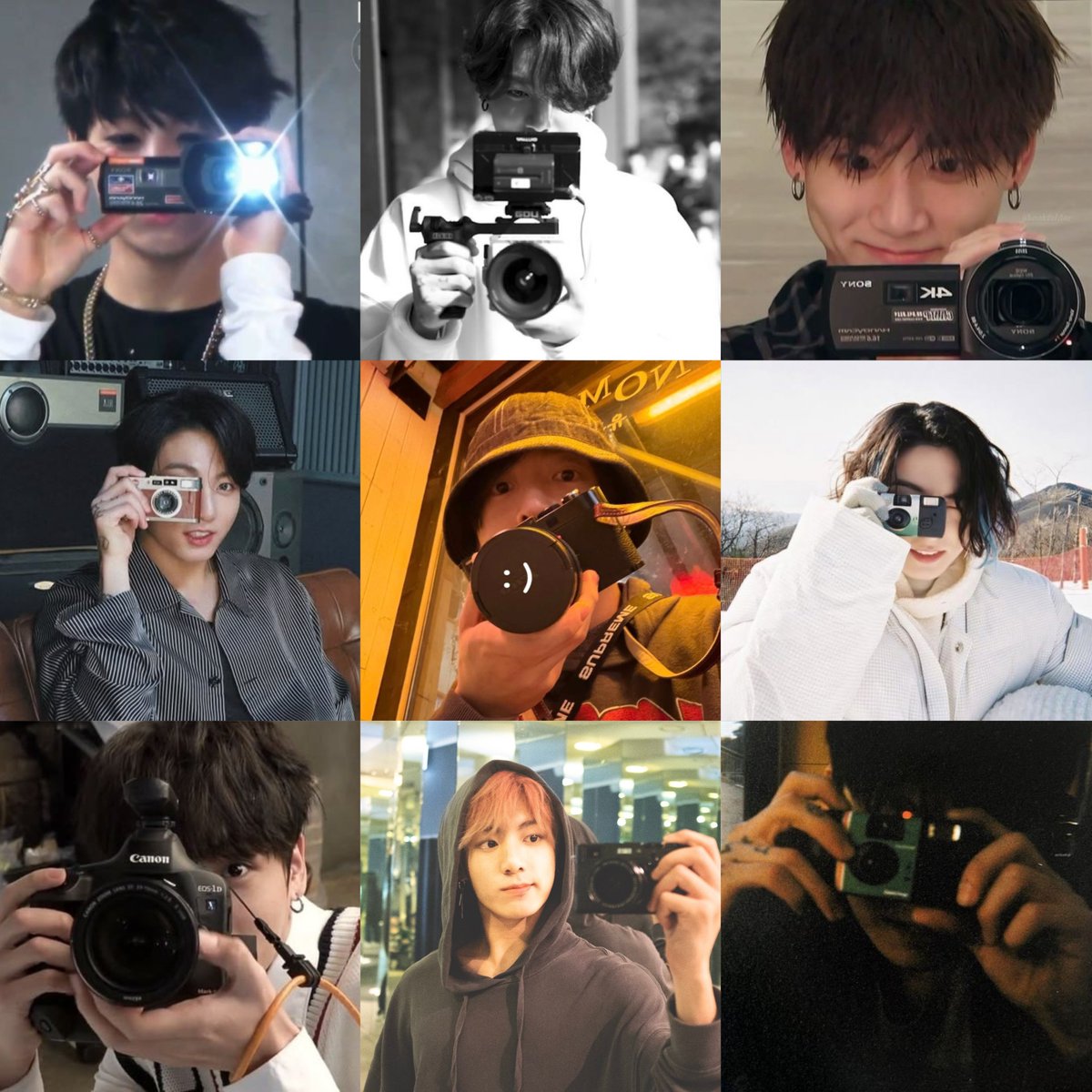 fluffkkyu's tweet photo. the cutest photographer 🥹 https://t.co/LJGuU05iIy