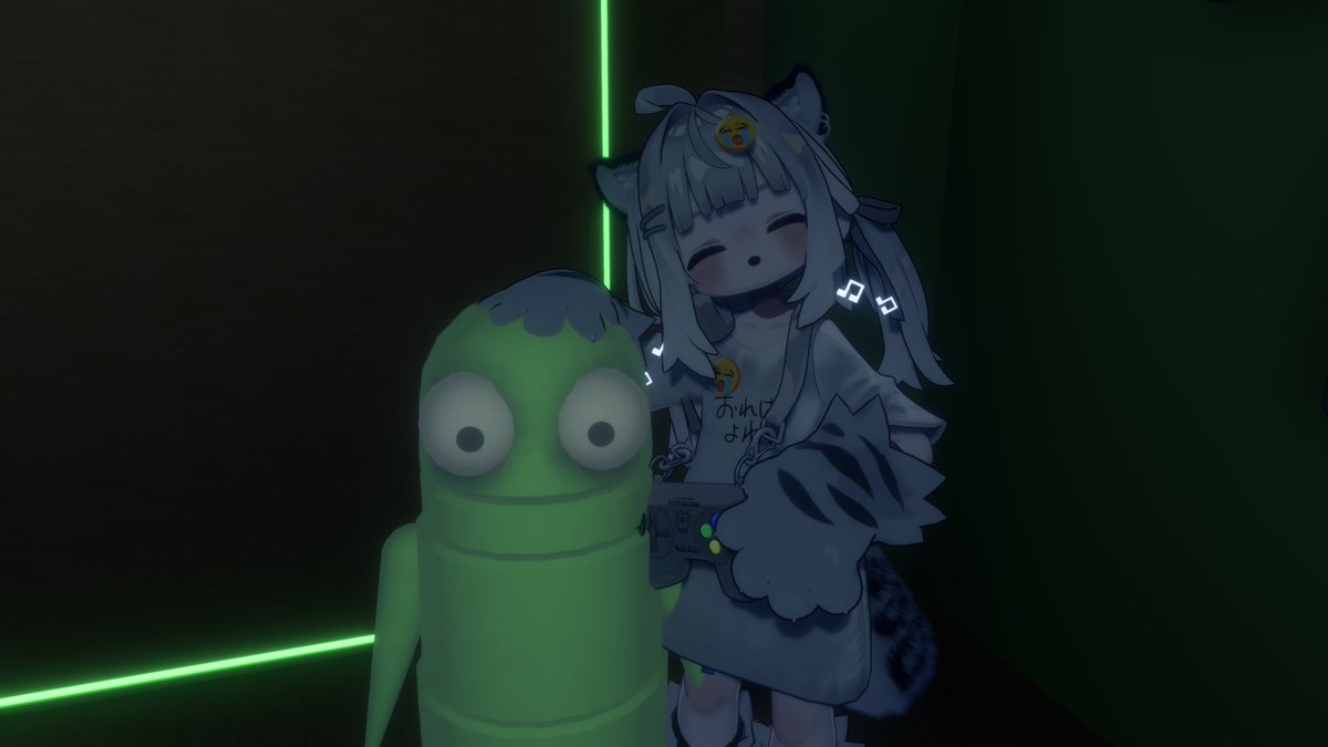 simesaba_VRC's tweet photo. セミボットとフレンド
#VRchat https://t.co/vJdRcKqBxV