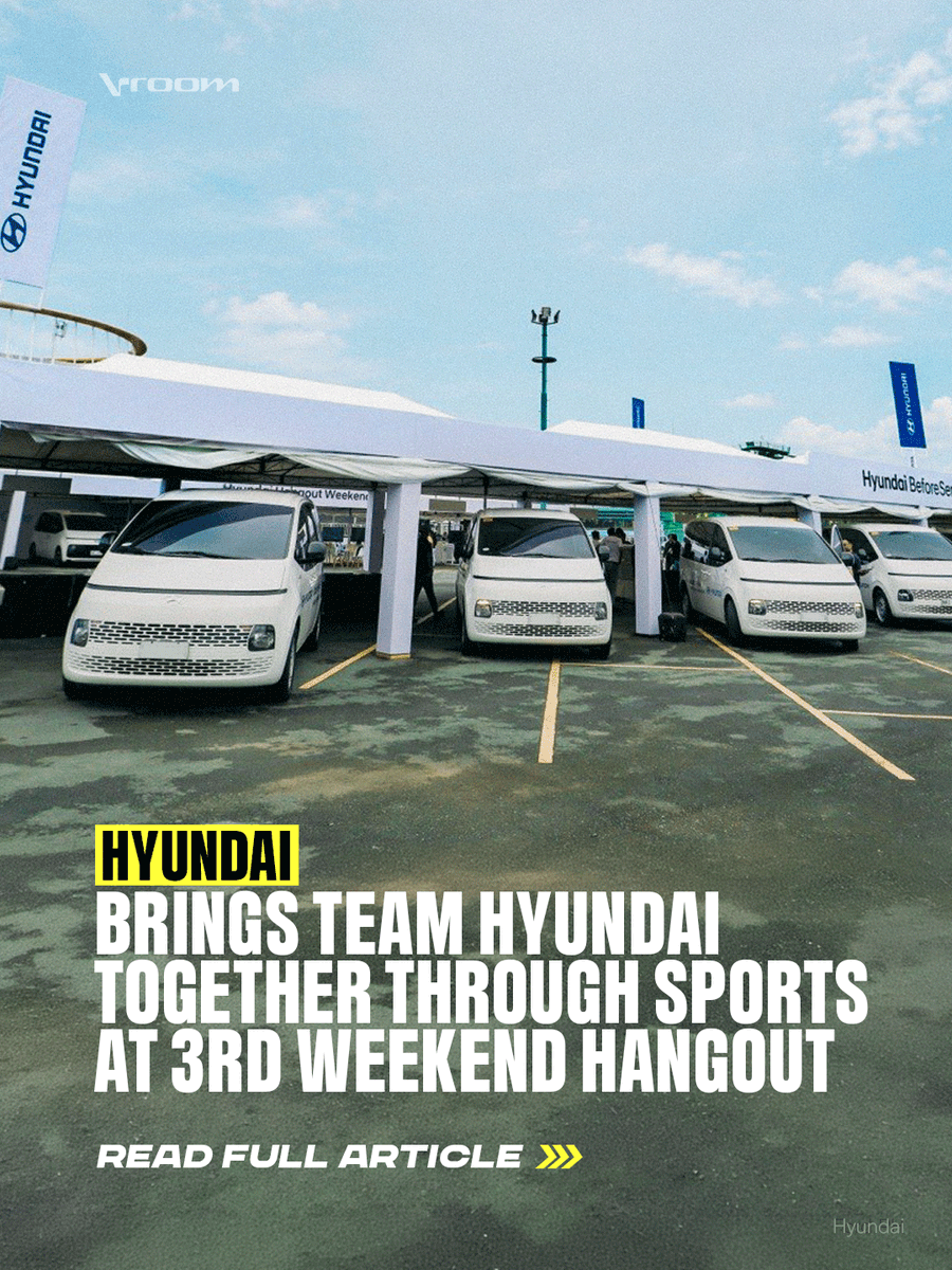vroommediaph's tweet photo. Basketball, family, and a whole lot of Hyundai spirit.
The 3rd Hyundai Weekend Hangout brought Team Hyundai together for a weekend of fun and community.
Read the full story in the comment section.
#ShiftHappens #HyundaiMotorPhilippines #Hyundai https://t.co/OBaSck1a3W