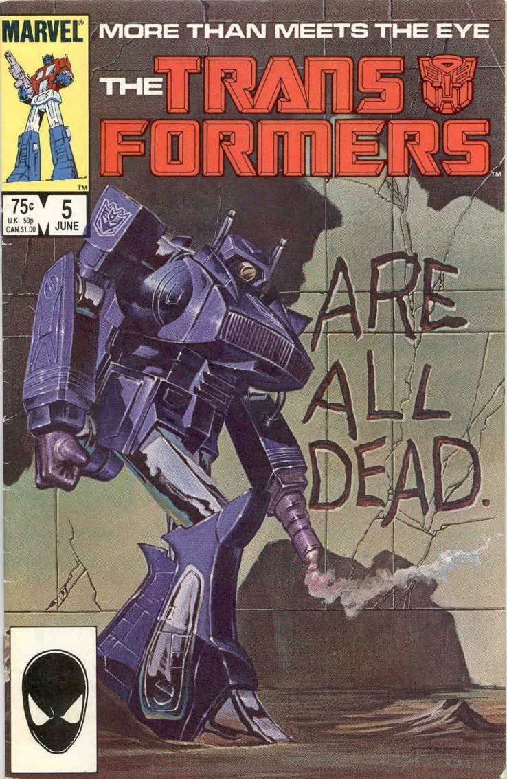 ToyCollector_73's tweet photo. The greatest Transformers comic book cover of all-time? Yes. https://t.co/jDvOifiz0i