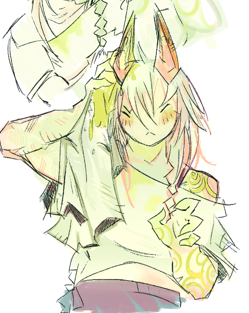 keylimeraii's tweet photo. shuriken doodles of him cleaning and painting his hornz cuz yeah https://t.co/drpohcgXVY