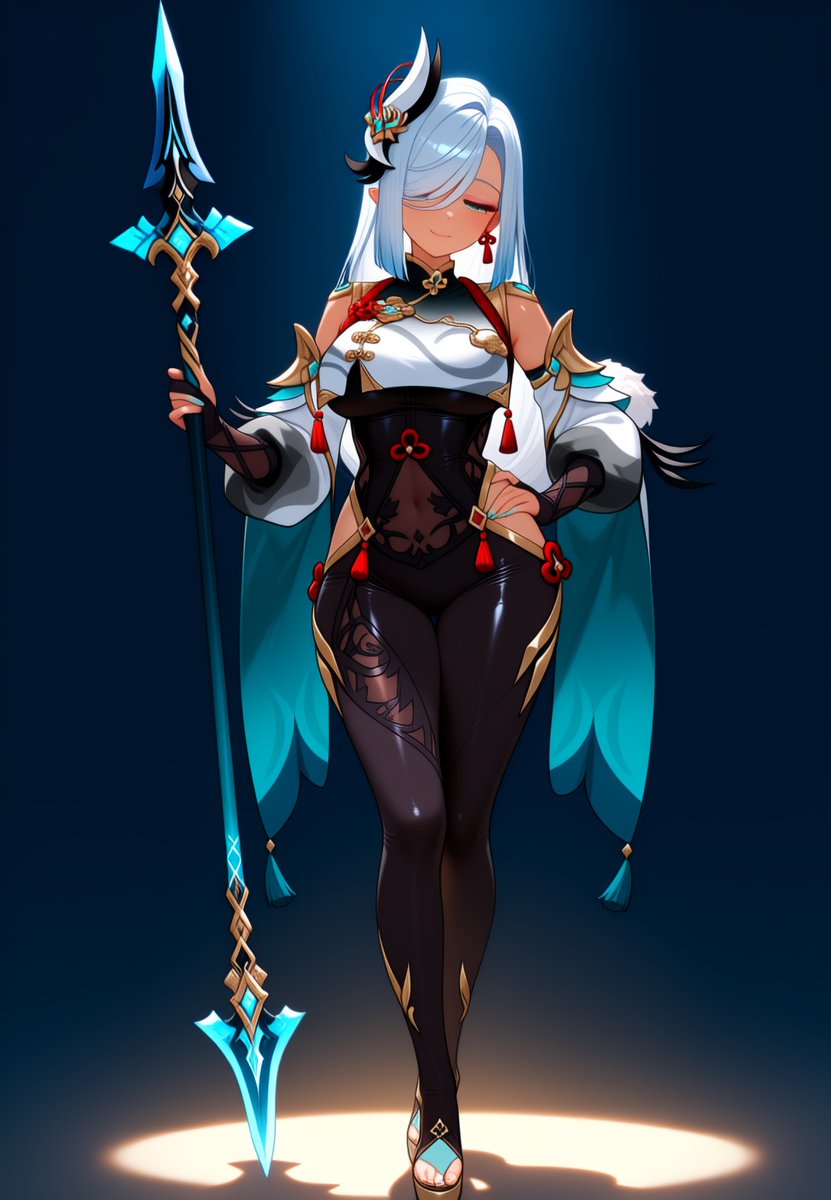 CarlotaAIArtist's tweet photo. Calm as ice, sharp as a spear ❄️ Quiet power has its own glow ✨ #AIArt #DigitalArt #AIgenerated #VirtualInfluencer #AIArtCommunity #FantasyArt https://t.co/q7oA8qmKvb