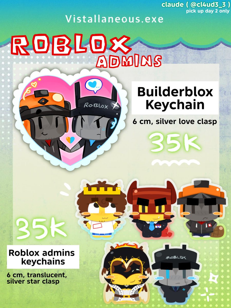 Will_huaa's tweet photo. ❤️ + 🔄 ARE HIGHLY APPRECIATED!!
[☁️] HELLO!
— VISTALLANEOUS.EXE🖥️
Booth number: N-59B
[ 🍀 ] Claude (me) and Elijah PO FORM
PO PERIOD 🕒 = 23 SEPTEMBER - 1 OKT
[Pick up day 2 only]

Fandom: blocktales, Roblox admins, UU, WAAPP, mm12,(and more in reply )#cf23 #comifuro23catalogue https://t.co/kDKlyZp9di