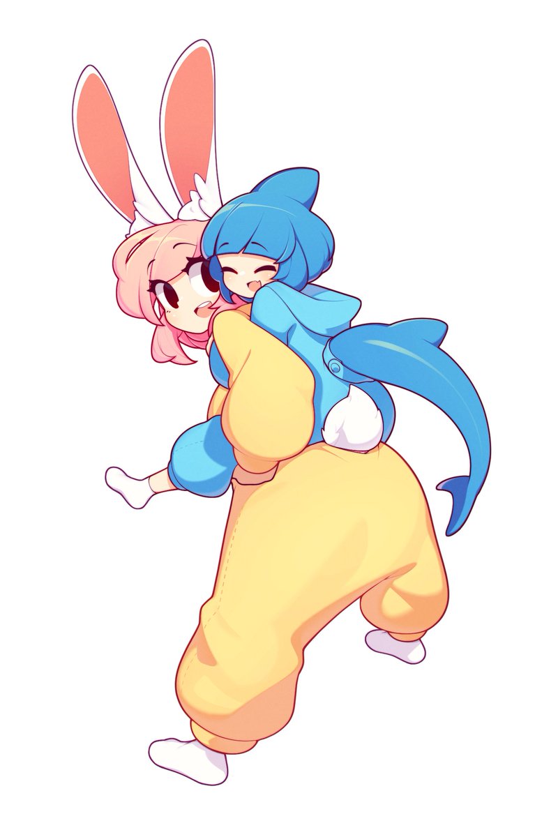 Fizintine's tweet photo. Onesie fun! https://t.co/FF6iZUc7RO