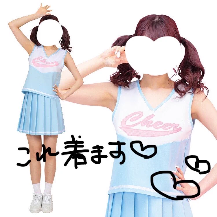 ももせもも　チアガール衣装 チェキ サイン入り 満月りあ🌕💚【HyperMelty】 on X: 