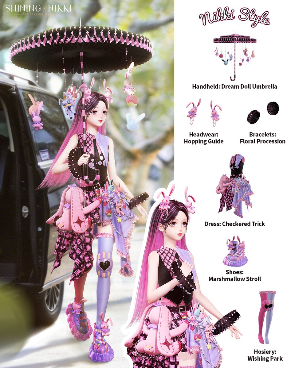 9/23 Nikki’s off-duty look.🧸🍰Spotted on her way to...