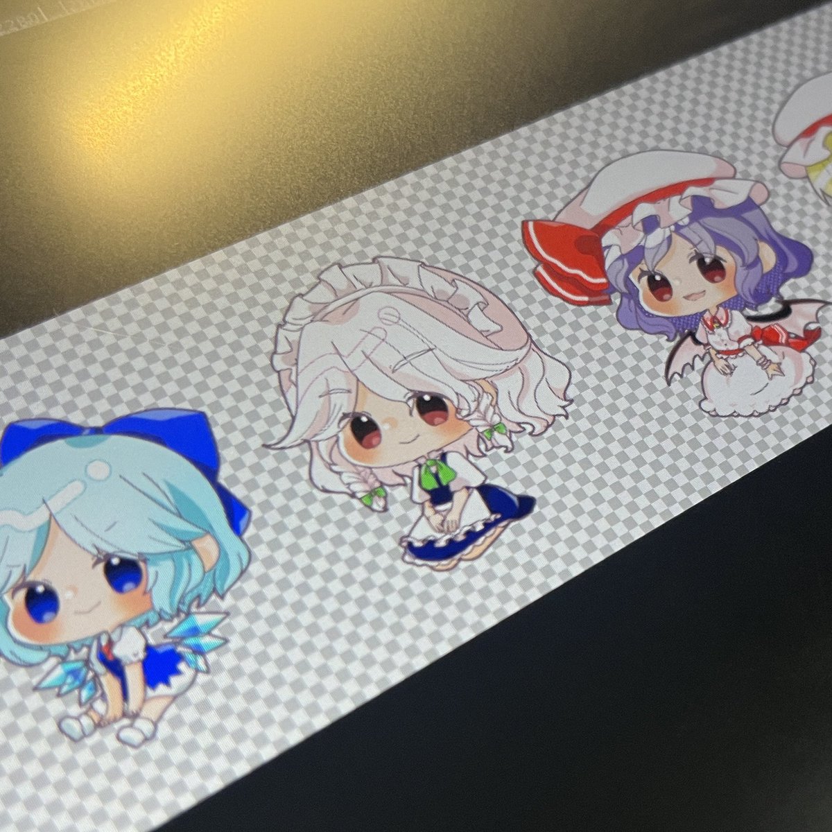 ox_skeleton_xo's tweet photo. アクスタのイラストがなんとか完成しまして…！！！可愛くなるといいな！！！ https://t.co/OOqWKy1KZA