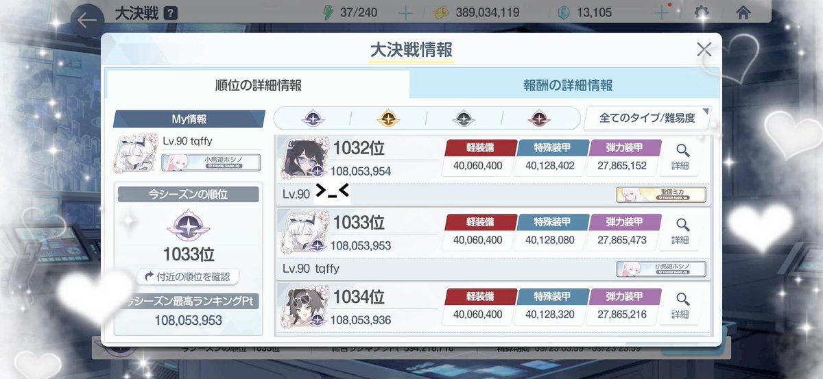 ug0itena1non1's tweet photo. 3桁おちちゃった(^т  ̫ т^)💧
#ブルアカ好きと繋がりたい
#会心パチンコホンマにしょうもない
#イロハ安定値負け https://t.co/4N4Lj1Jht0