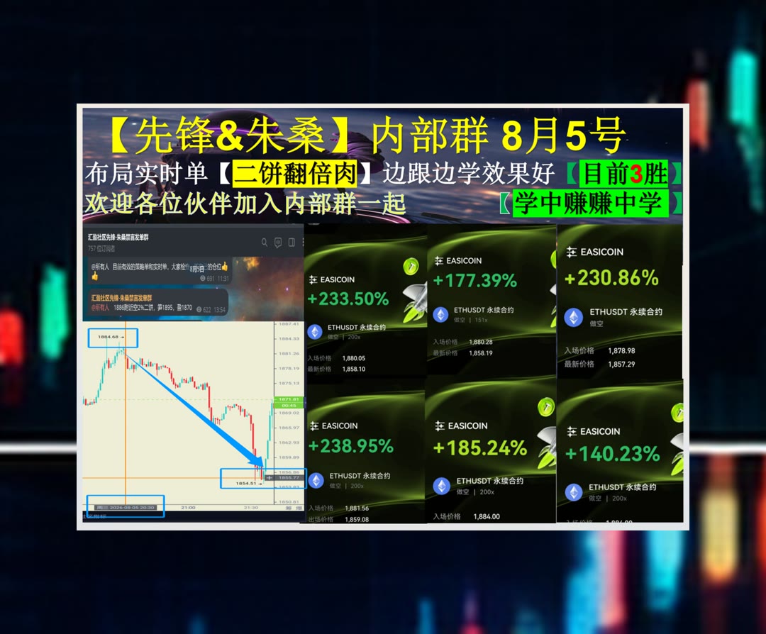 FeliciaLos5cv's tweet photo. Every setback is a setup for a comeback.
BTC波动明显？每日分享分析。非小号🍯合约社区🤪撸空头💚均线
库克🧅CC🤿Nebius集团🥫巴菲特
比特币 以太坊 币圈 免费合约跟单社区👉 @fzy988 👈 https://t.co/C5611dlJiM