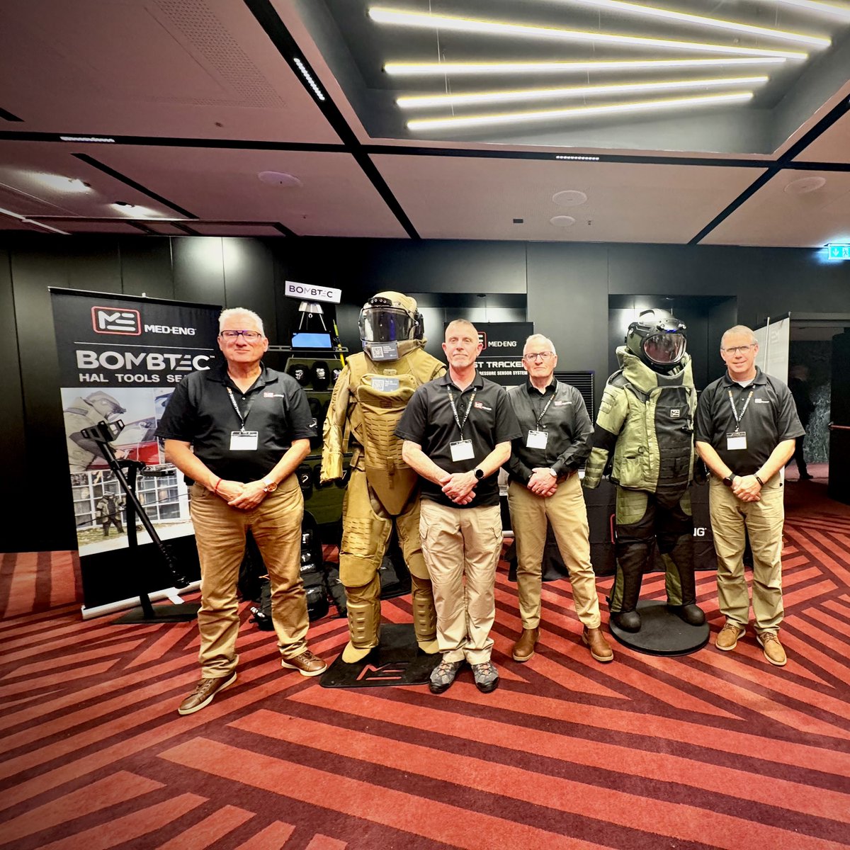 MedEngComms's tweet photo. Med-Eng is proud to be meeting with delegates of the Explosive Ordnance Seminar Europe 2026. It brings EOD Program Managers and industry together to discuss solutions to evolving threats, and share ideas.  It’s another opportunity for Med-Eng to listen to users. #EOD #NATO #IED https://t.co/LKS6pGrnRY