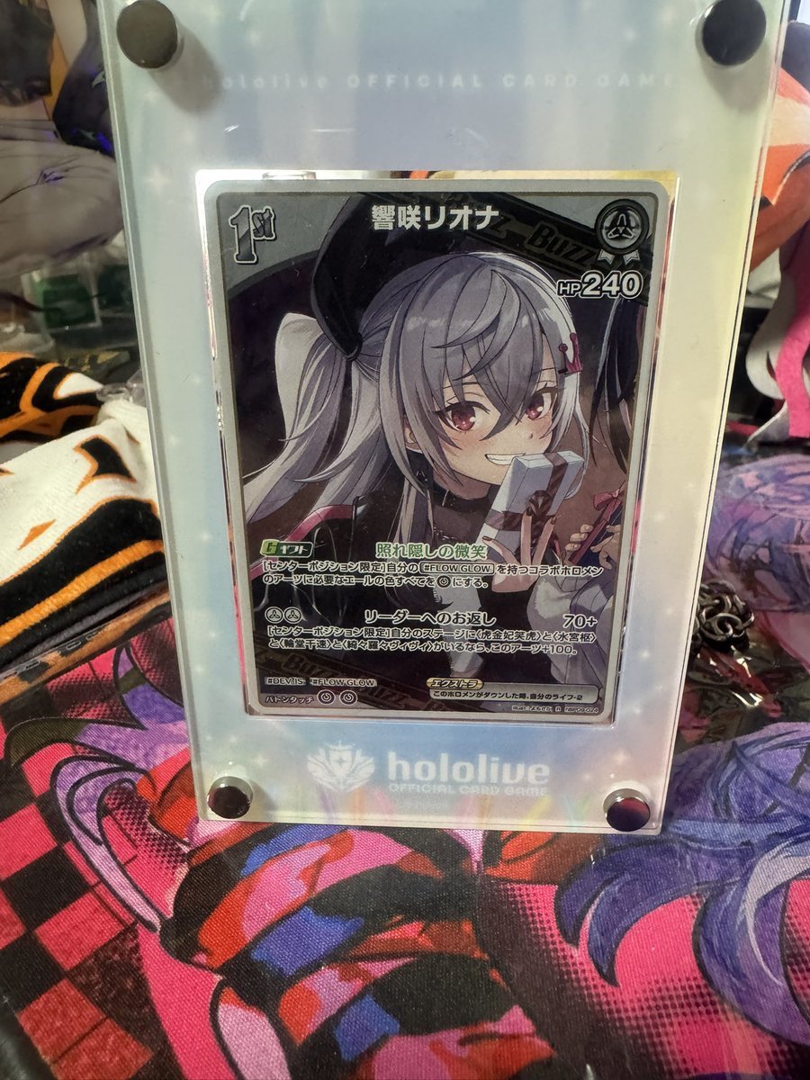 03nano25's tweet photo. 照れ隠しで微笑んでるリオーナ可愛すぎ🥰
3BOX開けて2枚しか出なかったけど結構レアなのかな https://t.co/uhNRYmtpDN