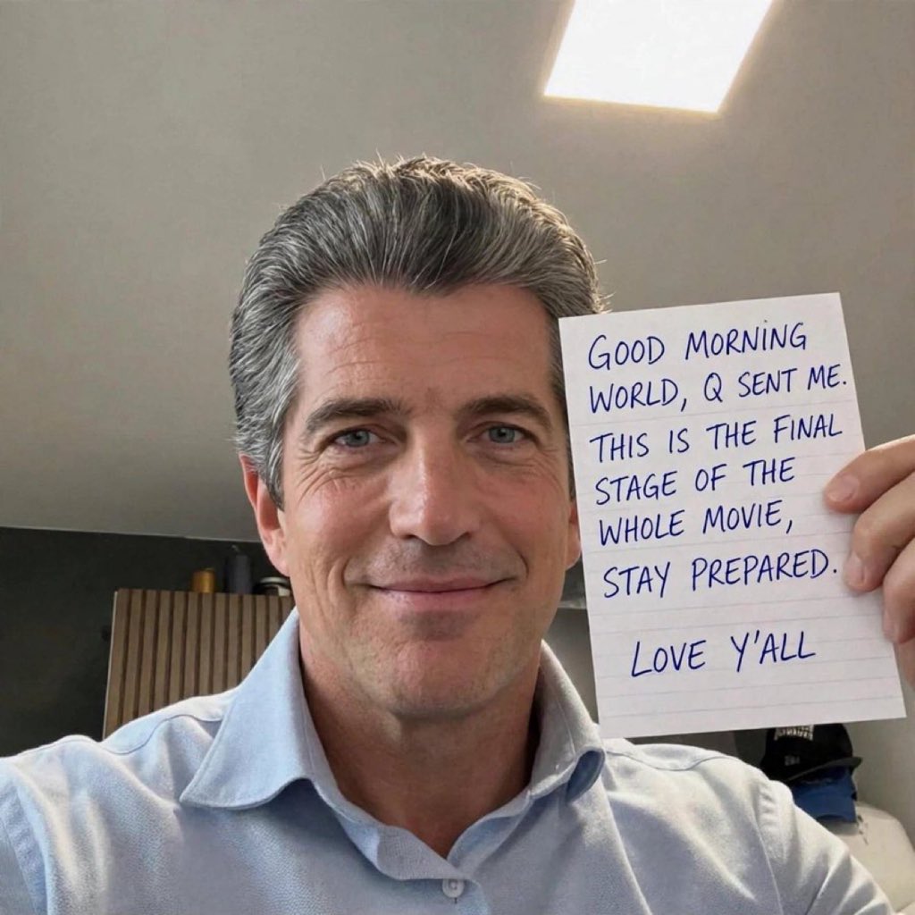 _Johnkennedyjr's tweet photo. Q SENT ME... https://t.co/fJCR2IVB7v