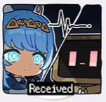 Ineffafan's tweet photo. I love this emote of her so much... robot to robot communication https://t.co/mZnunKKypV