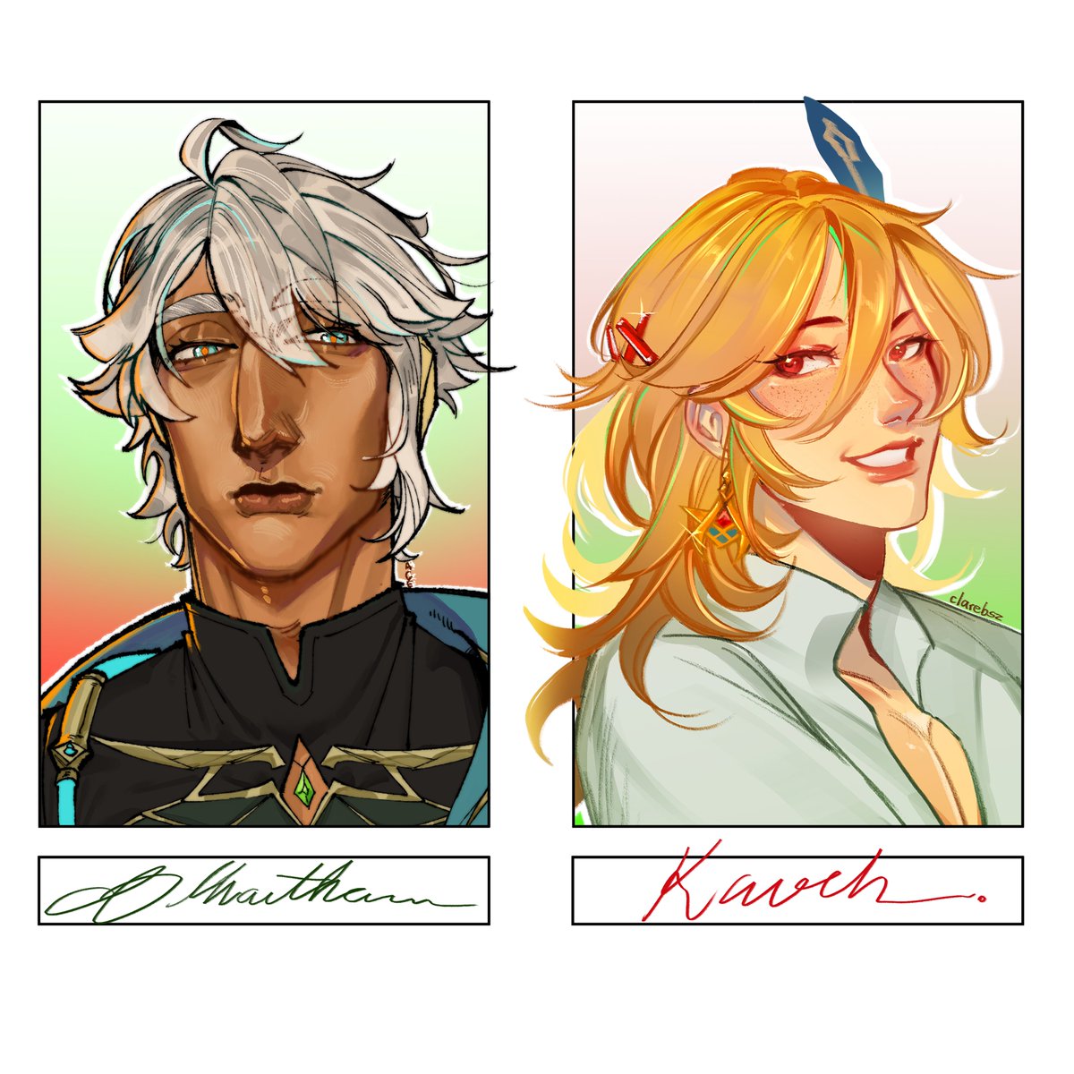 clarebssz's tweet photo. collab with @ace_epta ✨

#haikaveh #genshin #genshinimpact https://t.co/7F26fVfW1E